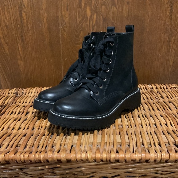 Madden Girl Chunky Combat Boots - Picture 3 of 7